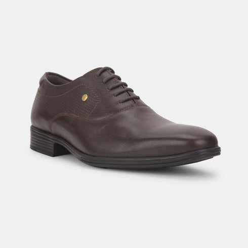 Hush Puppies Dark Brown Oxford Formal Shoes For Men (Style 8354043)