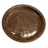 Copper Om Design Prasad Plate
