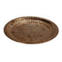Copper Om Design Prasad Plate