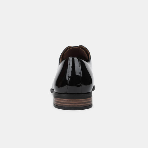 Hush Puppies Black Derby Formal Shoes For Men (Style 8386002)