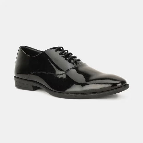 Bata Red Label Black Formal Shoes For Men (Style 8386174)