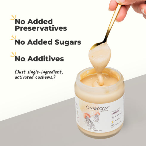 Everaw Nutrition Activated Cashew Butter