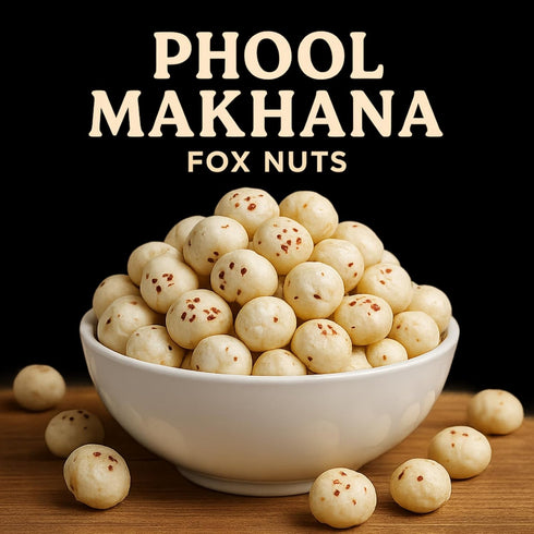 Naturevit Premium Phool Makhana Roasted Lotus Seeds