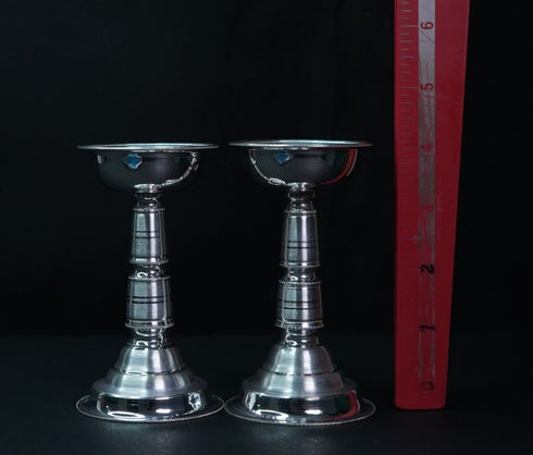 Pure Silver Lamps 84.26g By Mahita Collections