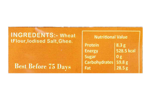 Neelam Foodland Whole Wheat Nylone Ghee Khakhra