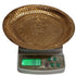 Copper Engraved Om Prasad Plate