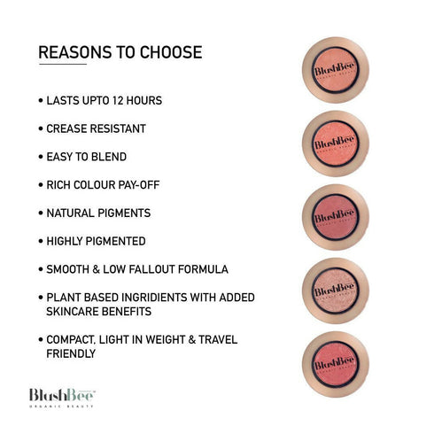 BlushBee Organic Beauty Natural Glow Blush | Ursa