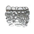 Vinod 85 Pieces Deluxe Stainless Steel Dinner Set Rust Free Heavy Gauge Steel Mirror Finish Dishwasher Safe and ISI Certified