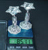 Pure Silver Elephant Lamps 85.11g By Mahita Collections
