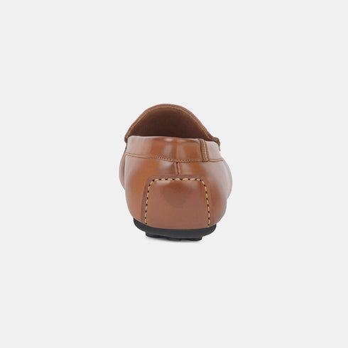 Bata Tan Casual Loafer Shoes For Men (Style 8513637)