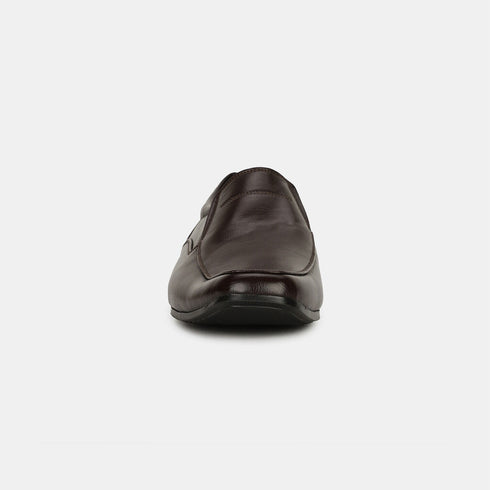 Bata Dark Brown Formal Shoes For Men (Style 8514054)