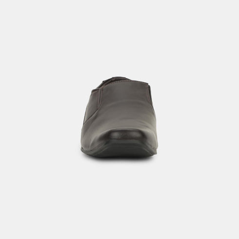 Bata Dark Brown Formal Shoes For Men (Style 8514151)