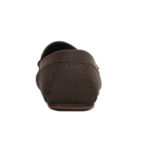 Red Label Brown Loafers For Men