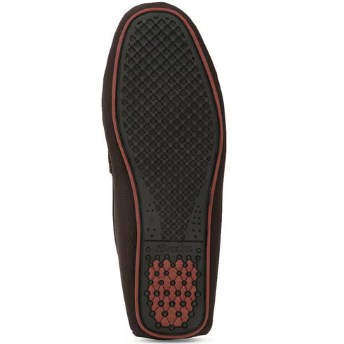 Red Label Brown Loafers For Men
