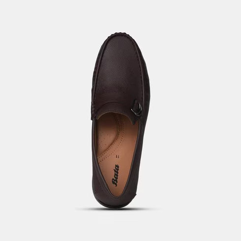 Bata Dark Brown Formal Shoes For Men (Style 8514562)
