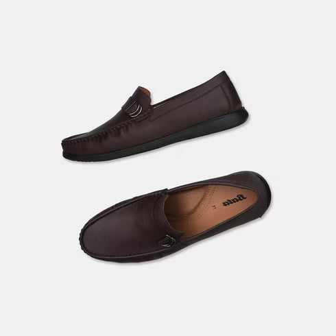 Bata Dark Brown Formal Shoes For Men (Style 8514562)