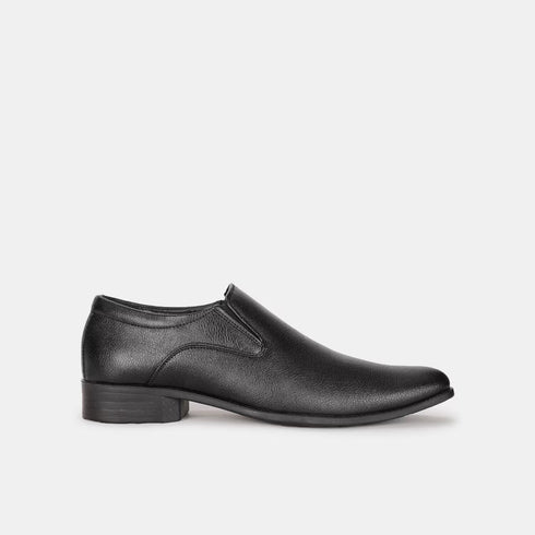Bata Black Formal Slip-On Shoes For Men (Style 8516205)