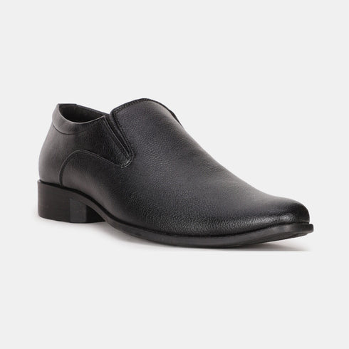 Bata Black Formal Slip-On Shoes For Men (Style 8516205)
