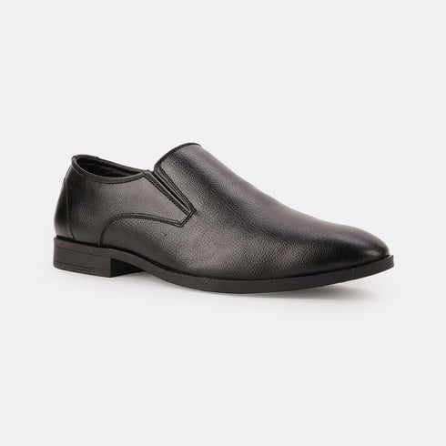 Bata Black Formal Slip-On Shoes For Men (Style 8516522)