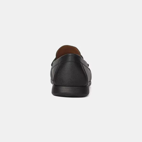 Bata Black Loafers For Men