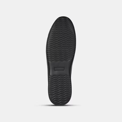Bata Black Loafers For Men