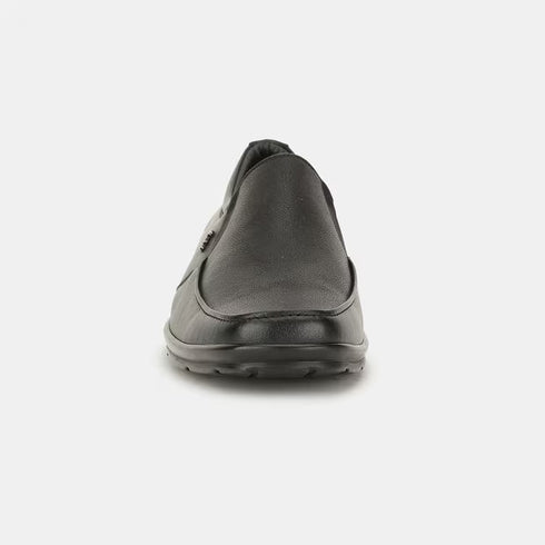 Bata Black Formal Slip-On Shoes For Men