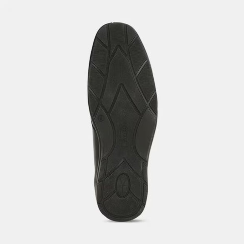 Bata Black Formal Slip-On Shoes For Men