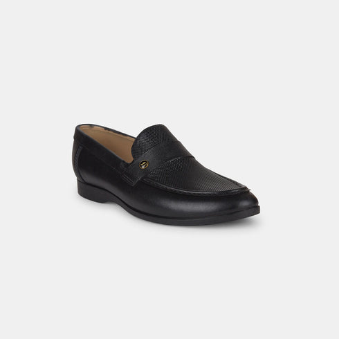 Bata Sandak Black Slip-On Casual Shoes For Men (Style 8526112)