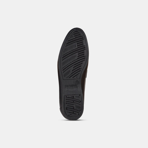 Bata Sandak Black Slip-On Casual Shoes For Men (Style 8526112)