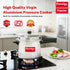Prestige Popular Virgin Aluminium Precision Weight Valve Pressure Cooker 5 L Silver