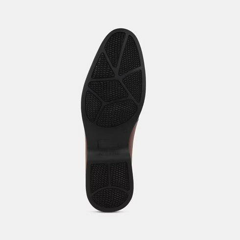 Bata Red Label Tan Slip-On Casual Shoes For Men
