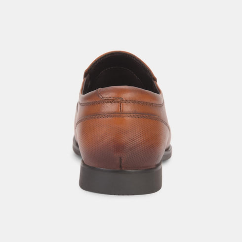 Hush Puppies Tan Slip On Formal Shoes For Men (Style 8543147)