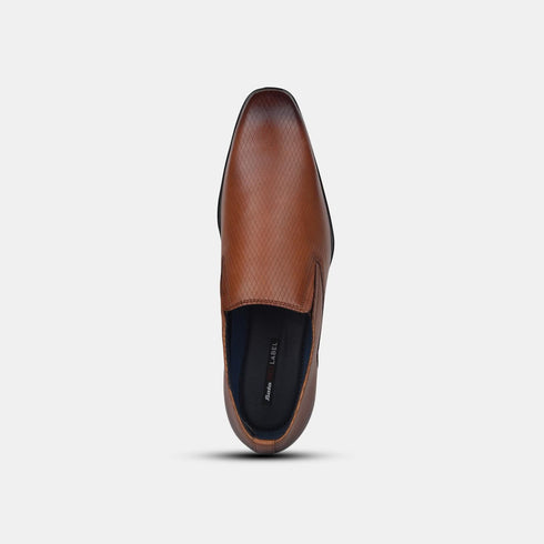 Bata Red Label Tan Formal Shoes For Men (Style 8543344)