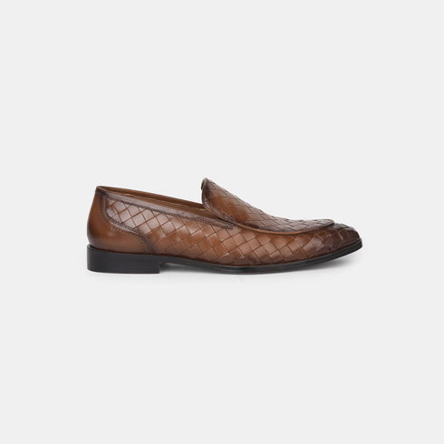 Hush Puppies Light Brown Formal Slip-On Shoes For Men (Style 8543994)
