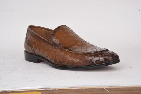 Hush Puppies Light Brown Formal Slip-On Shoes For Men (Style 8543994)