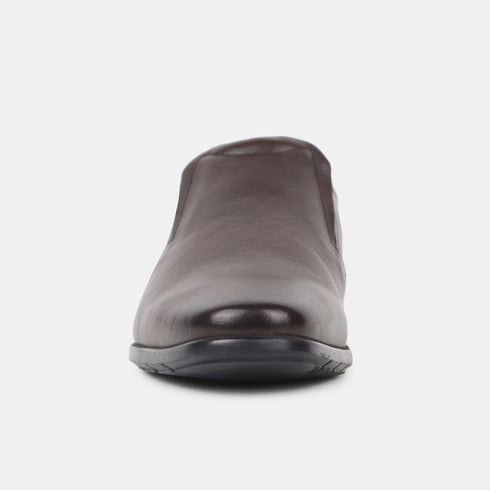 Hush Puppies Brown Slip On Formal Shoes For Men (Style 8544234)
