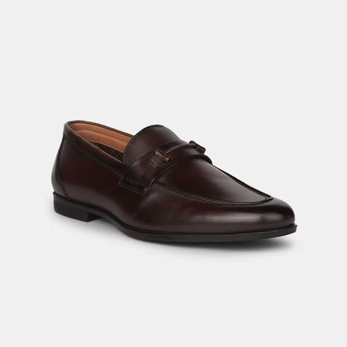 Bata Red Label Brown Slip-On Casual Shoes For Men (Style 8544819)