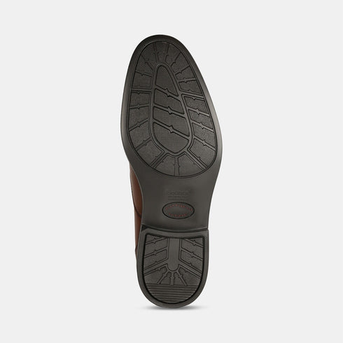 Hush Puppies Brown Slip On Formal Shoes For Men (Style 8544850)