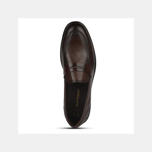 Hush Puppies Brown Formal Slip-On Shoes For Men (Style 8544905)