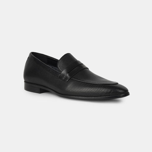 Bata Red Label Black Formal Shoes For Men (Style 8546079)