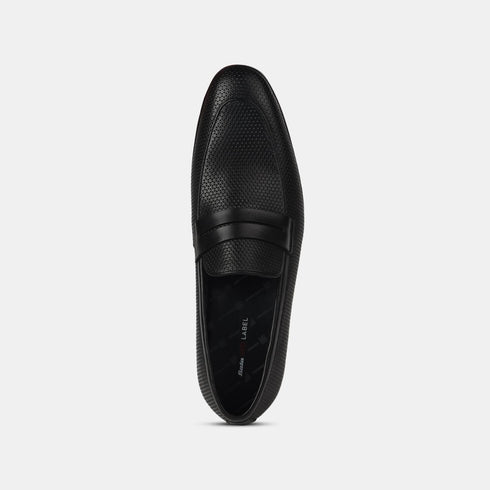 Bata Red Label Black Formal Shoes For Men (Style 8546079)