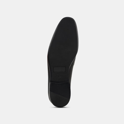 Bata Red Label Black Formal Shoes For Men (Style 8546079)