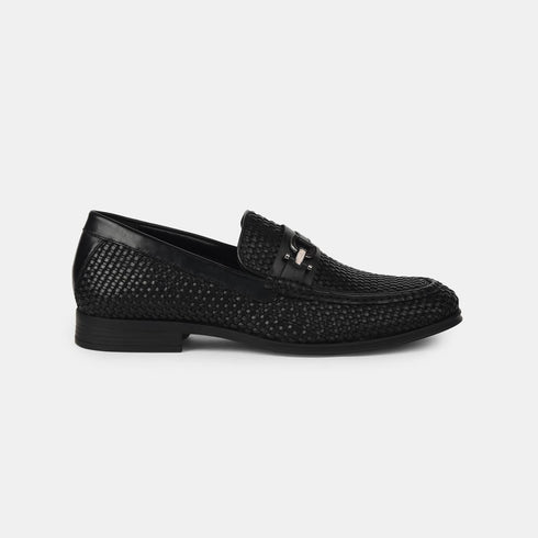 Bata Red Label Black Formal Shoes For Men (Style 8546091)