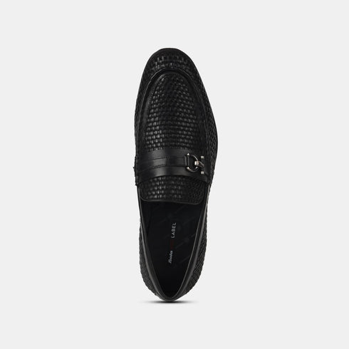 Bata Red Label Black Formal Shoes For Men (Style 8546091)