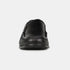 Bata Black Moccasins With Lace-Up Detail For Men