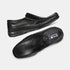 Bata Black Moccasins With Lace-Up Detail For Men