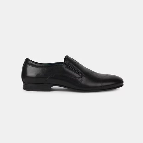 Bata Red Label Black Formal Shoes For Men (Style 8546219)