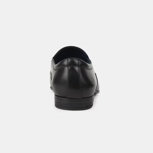 Bata Red Label Black Formal Shoes For Men (Style 8546219)