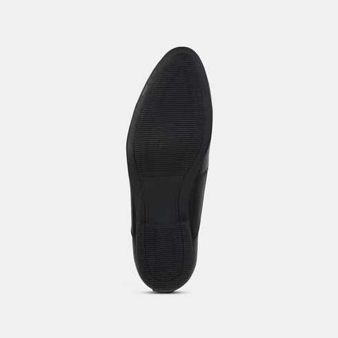 Bata Red Label Black Formal Shoes For Men (Style 8546219)