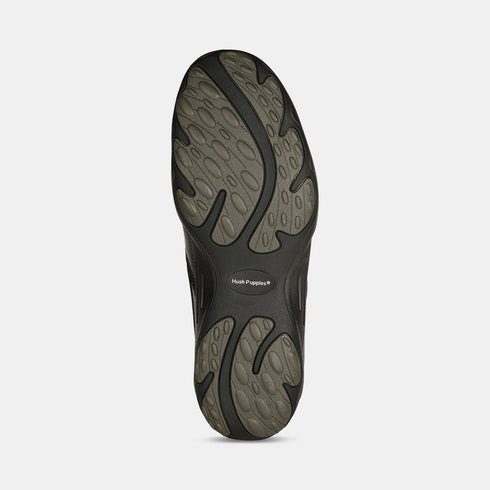 Hush Puppies Black Slip On Formal Shoes For Men (Style 8546707)